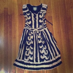 Beautiful Maeve blue dress with keyhole front